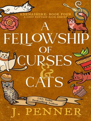 cover image of A Fellowship of Curses & Cats